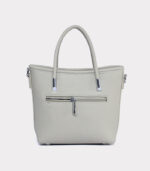 cartera daniela khaki estilo mini tote estructurado