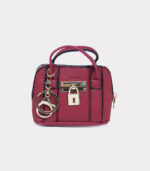 monedero ella fucsia estilo mini bolso